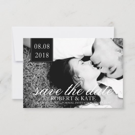 Save the date | De datumfoto opslaan (Voorkant)