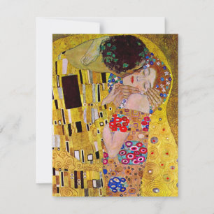 Save the date! De kus van Gustav Klimt Save The Date