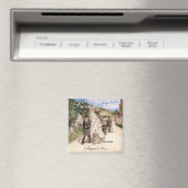 Save the Date! De Trouwmars van Robinson Magneet (Insitu (Vaatwasser))