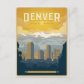 Save the date | Denver, CO Aankondigingskaart (Voorkant)