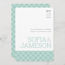 SAVE THE DATE eenvoudig modern type pastel grijs m