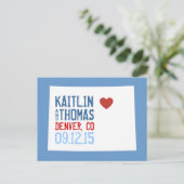 Save the Date - - Eindhoven Aankondigingskaart (Staand voorkant)