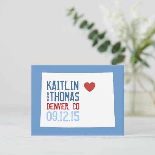 Save the Date -  - Eindhoven Aankondigingskaart (Staand voorkant)