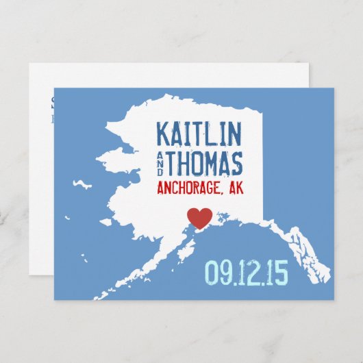 Save the Date -  - Eindhoven Aankondigingskaart (Voorkant / Achterkant)