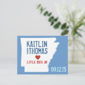 Save the Date - - Eindhoven Aankondigingskaart (Staand voorkant)