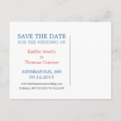 Save the Date -  - Eindhoven Aankondigingskaart (Achterkant)