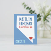 Save the Date -  - Eindhoven Aankondigingskaart (Staand voorkant)