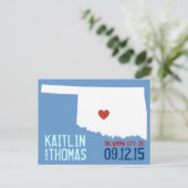 Save the Date - - Eindhoven Aankondigingskaart (Staand voorkant)