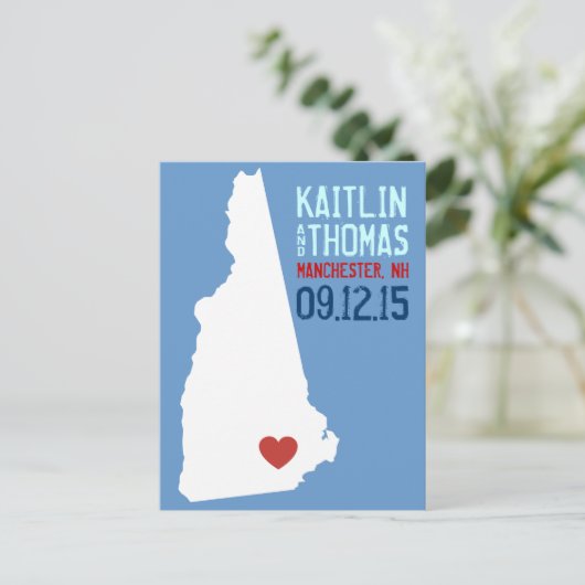 Save the Date -  - Eindhoven Aankondigingskaart (Staand voorkant)