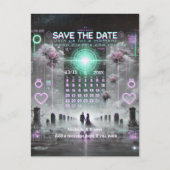 💌 "Save the Date: Eternal Glitch Wedding" 💌 Aankondigingskaart (Voorkant)