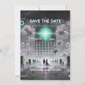 💌 "Save the Date: Eternal Glitch Wedding" 💌 Save The Date (Voorkant)