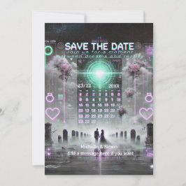 💌 "Save the Date: Eternal Glitch Wedding" 💌 Save The Date