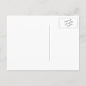 Save the Date faux Roos gouden script bordeaux Aankondigingskaart (Achterkant)