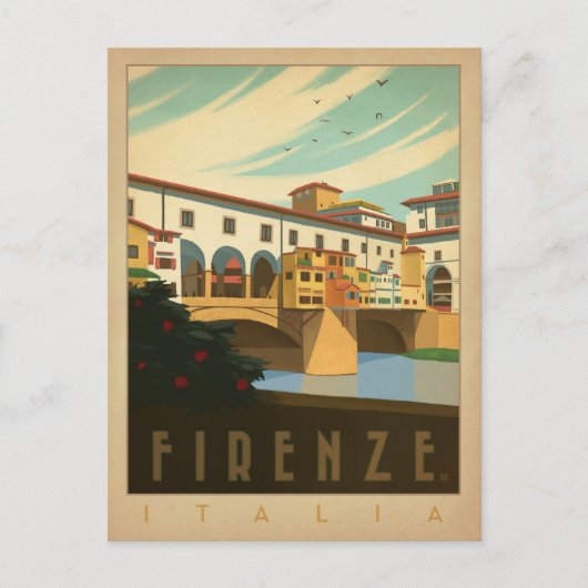 Save the date | Firenze, Italië Aankondigingskaart (Voorkant)