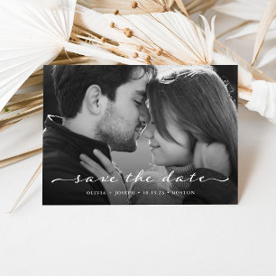 Save the date Flitsfoto's en QR-code met fijne s
