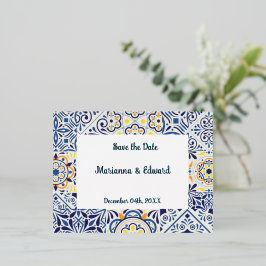 Save the Date Folie Uitnodiging Postkaart