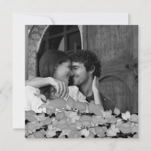 Save the Date Foto Kaart Aankondigingen (Voorkant)