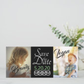 Save the Date Foto Kaarten (Staand voorkant)