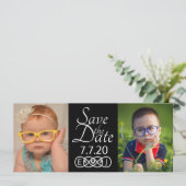 Save the Date Fotokaarten (Staand voorkant)