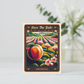 Save the date | Georgië Uitnodiging Briefkaart (Staand voorkant)