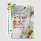 "Save the Date" Gepersonaliseerde bruiloft Vellum Uitnodigingen (Offset (Koppel))