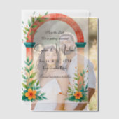 "Save the Date" Gepersonaliseerde bruiloft Vellum Uitnodigingen (Offset (Koppel))