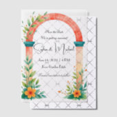 "Save the Date" Gepersonaliseerde bruiloft Vellum Uitnodigingen (Offset (Uitnodiging))