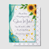 "Save the Date" Gepersonaliseerde bruiloft Vellum Uitnodigingen (Offset (Uitnodiging))