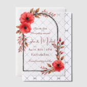 "Save the Date" Gepersonaliseerde bruiloft Vellum Uitnodigingen (Offset (Uitnodiging))