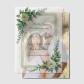 "Save the Date" Gepersonaliseerde bruiloft Vellum Uitnodigingen (Offset (Koppel))