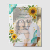 "Save the Date" Gepersonaliseerde bruiloft Vellum Uitnodigingen (Offset (Koppel))