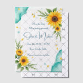 "Save the Date" Gepersonaliseerde bruiloft Vellum Uitnodigingen (Offset (Uitnodiging))