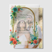 "Save the Date" Gepersonaliseerde bruiloft Vellum Uitnodigingen (Offset (Koppel))