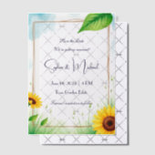 "Save the Date" Gepersonaliseerde bruiloft Vellum Uitnodigingen (Offset (Uitnodiging))