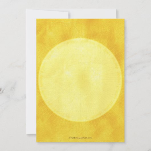 SAVE THE DATE Gouden YinYang duiven trouwkaart (Achterkant)