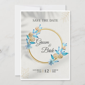 save the date greetings magnetische uitnodiging