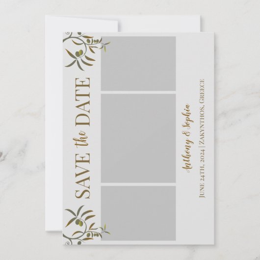 Save The Date Griekenland (Voorkant)