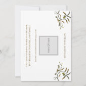 Save The Date Griekenland (Achterkant)