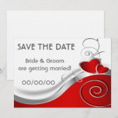 Save The Date: Hartjes Date (Voorkant / Achterkant)