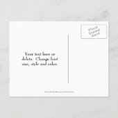 Save The Date Hibiscus Phlox Flower Garden Aankondigingskaart (Achterkant)