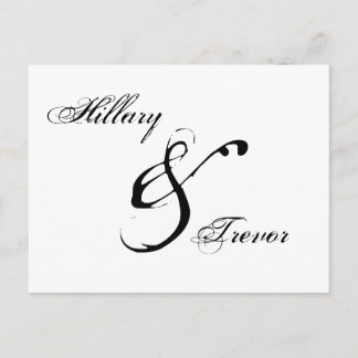 Save the date. Huwelijk Dank u Aankondigingskaart