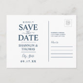 Save the date | Idaho Uitnodiging Briefkaart (Achterkant)