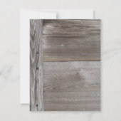 Save the date! in Barn wood Date (Achterkant)