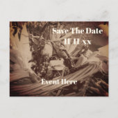 Save The Date Indian Corn Country Autumn Aankondigingskaart (Voorkant)