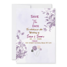 Save the Date Invitations