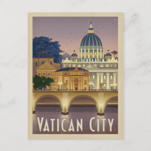 Save the date Italië, Rome - Vaticaanstad Aankondigingskaart
