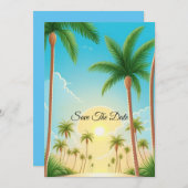 Save the date kaart (Voorkant / Achterkant)