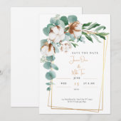 Save the date kaart (Voorkant / Achterkant)