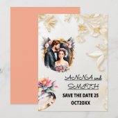 Save the date kaart (Voorkant / Achterkant)