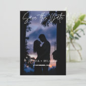 Save the date kaart (Staand voorkant)